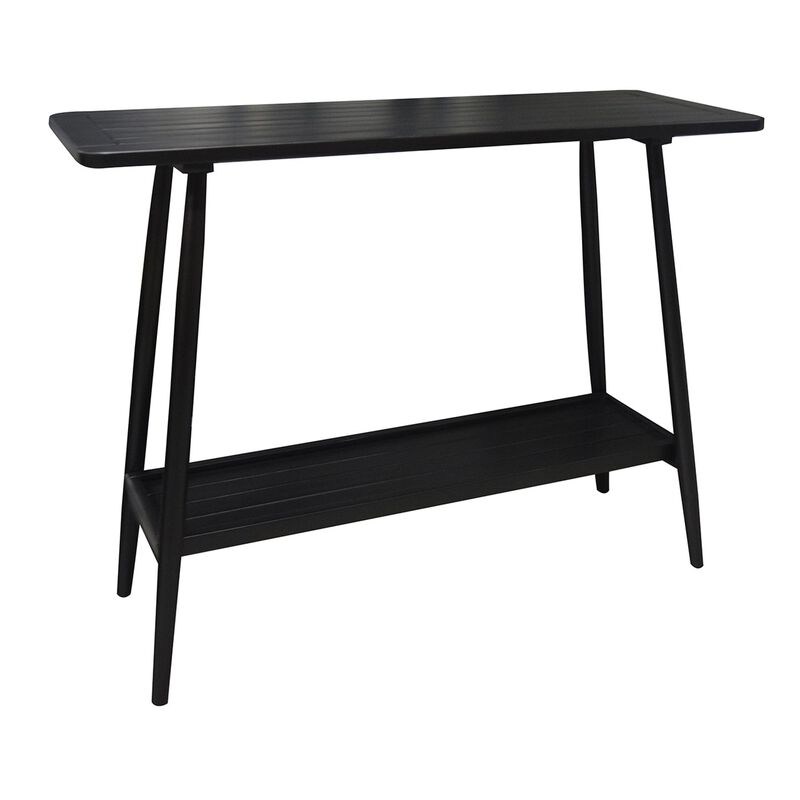 F. Corriveau International - Windsor Outdoor Console Table, Made of Acacia Wood