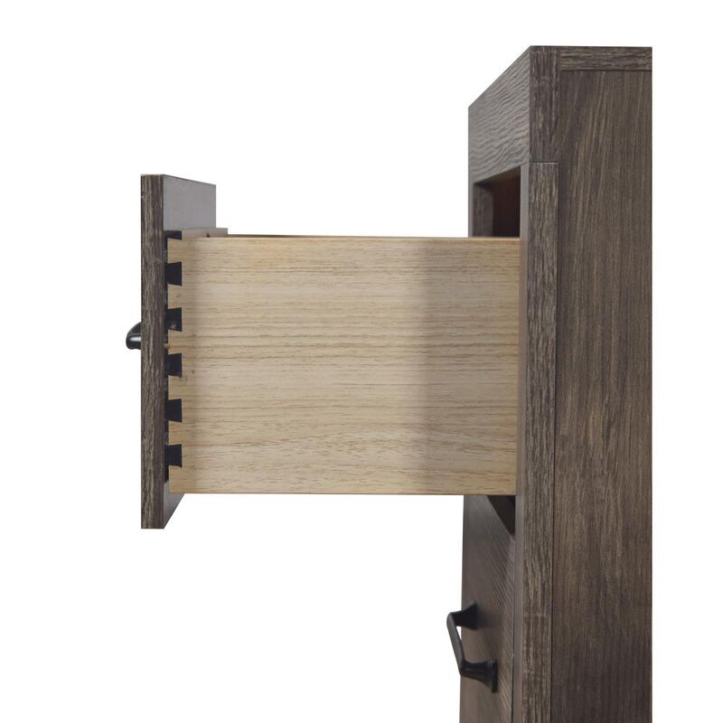 New Classic Furniture Misty Lodge Nightstand- Greige