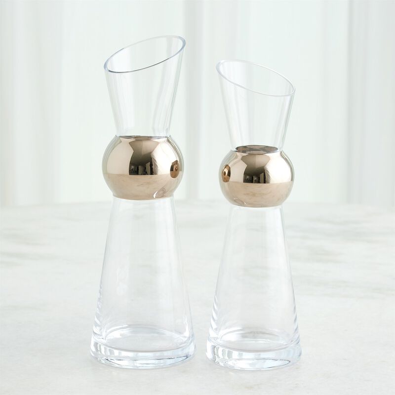 Metallic Orb Carafe