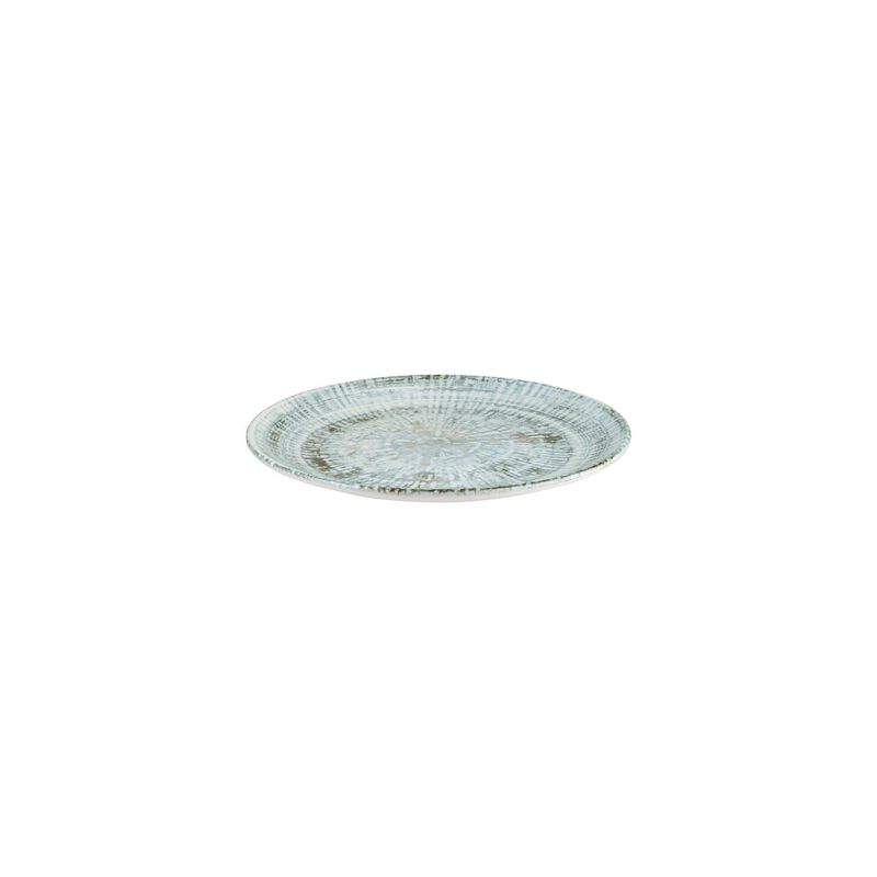 Odette dia.9" Round Decorated Porcelain Plate (Set of 4)