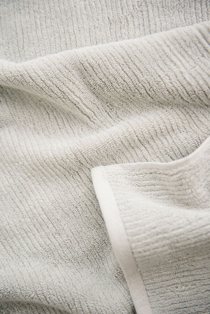 Ribbed Terry Bath Towels