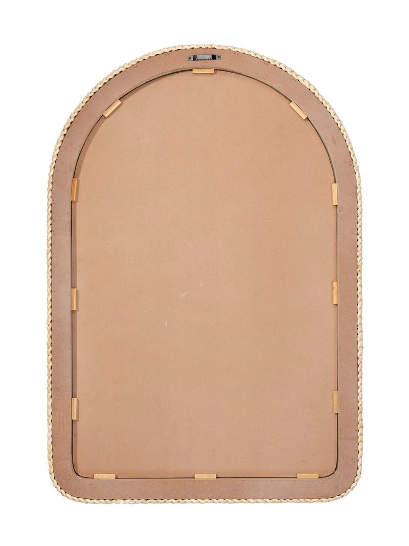 Grain Woven Corngrass Mirror