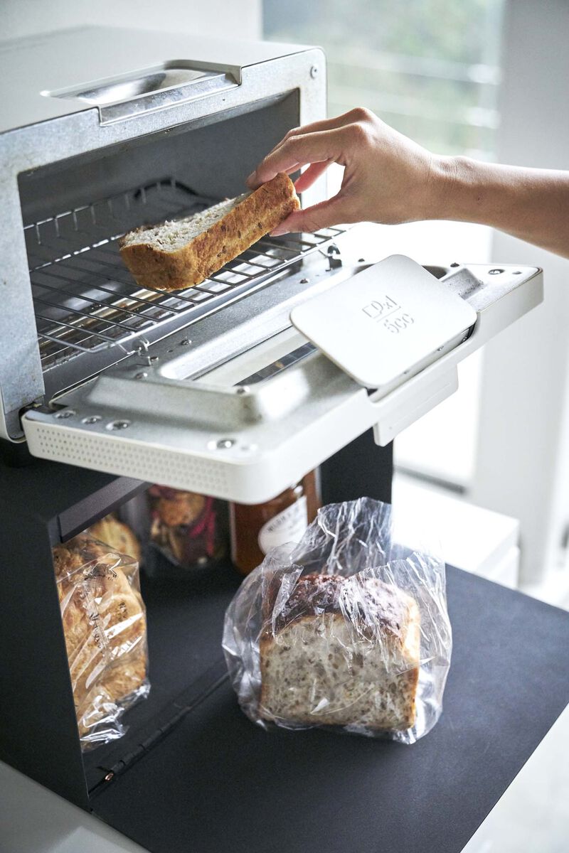 Bread Box - Steel, Black