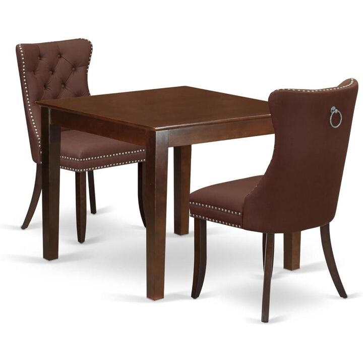 3-PIECE MID CENTURY KITCHEN TABLE SET