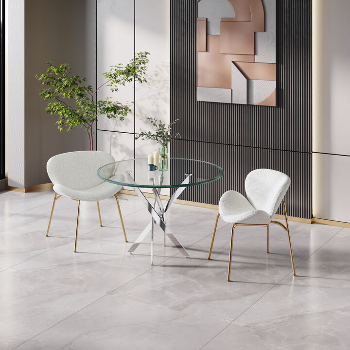 Modern Velvet Lounge Chair in 6 Colors