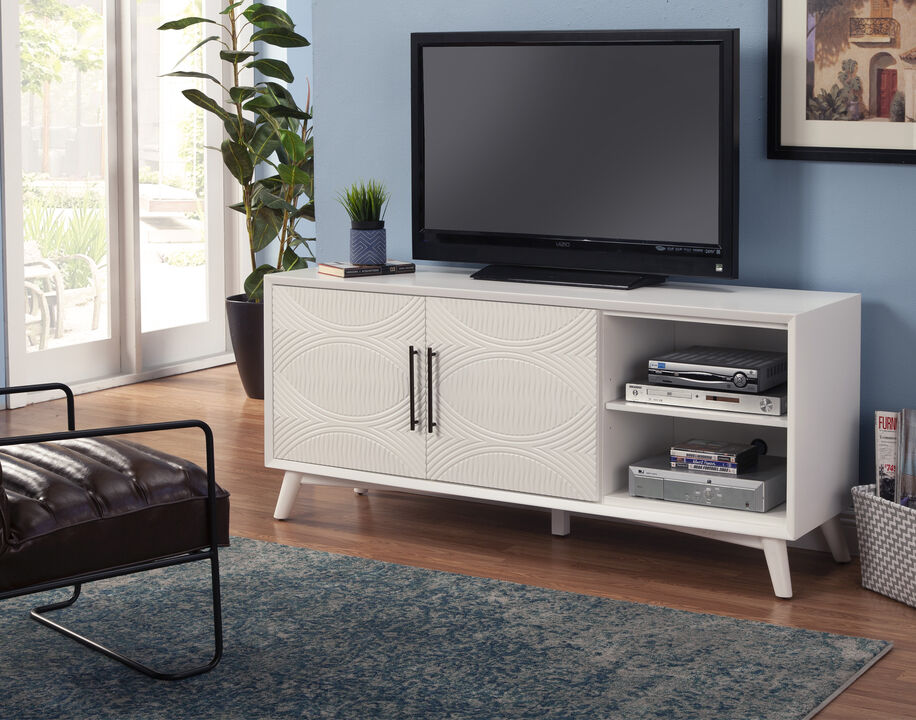 Tranquility TV Console, White