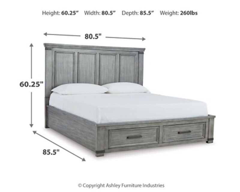 Russelyn King Storage Bed