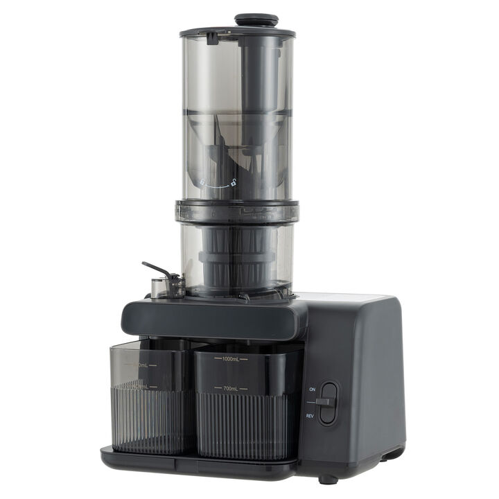 Cold Press Juicer with Feed Chute  High Juice Yield and Reverse Function
