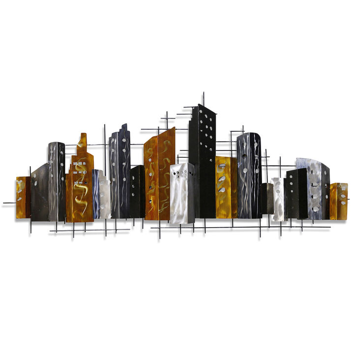 Big City Skyline Art