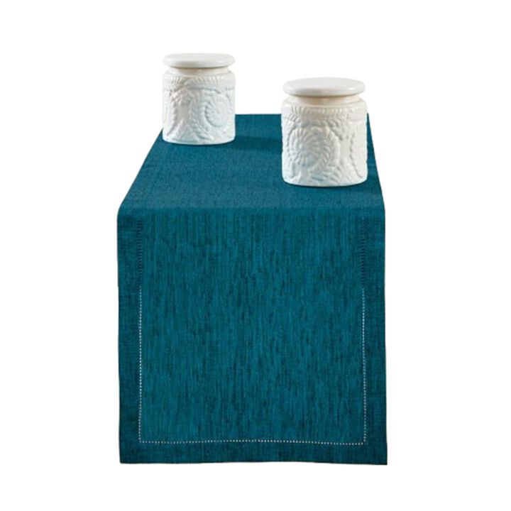 Solino Home 100% Pure Linen Table Runner 14 x 108 Inch | Milan