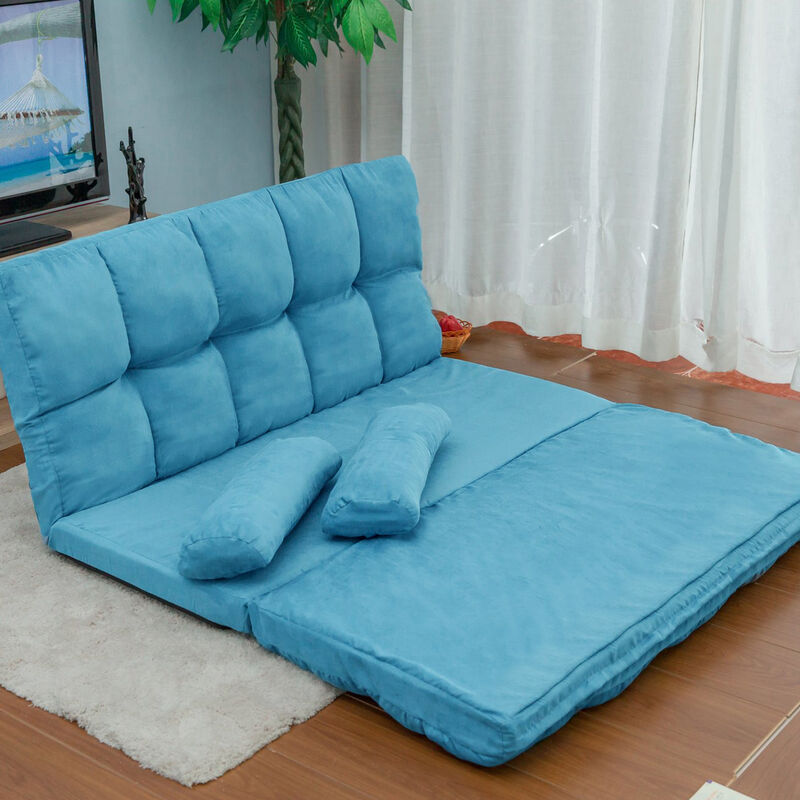 Merax Double Chaise Lounge Floor Sofa