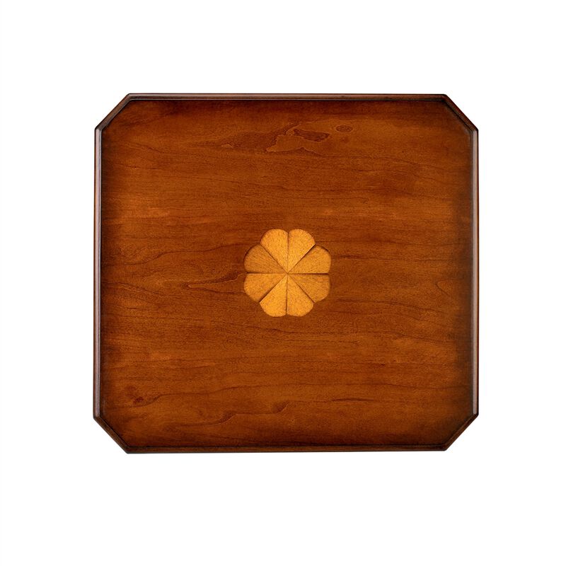 Hand-Carved Accent Table, Belen Kox