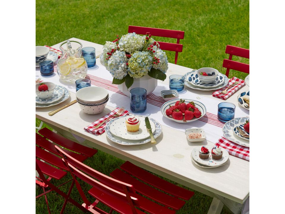 Lenox Blue Bay 4-Piece All Purpose Bowl Set, 3.60 LB