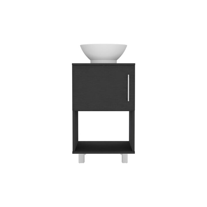 Single Bathroom Vanity Pigmag, Bathroom, Black