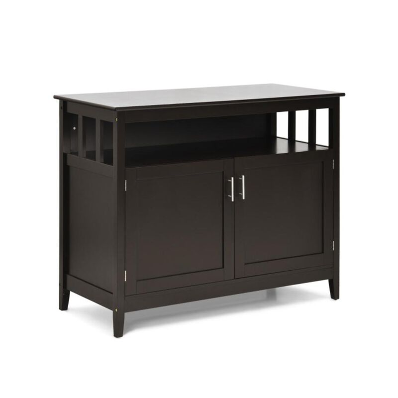 Hivvago Modern Practical Wooden Kitchen Lockers with Large Storage Space