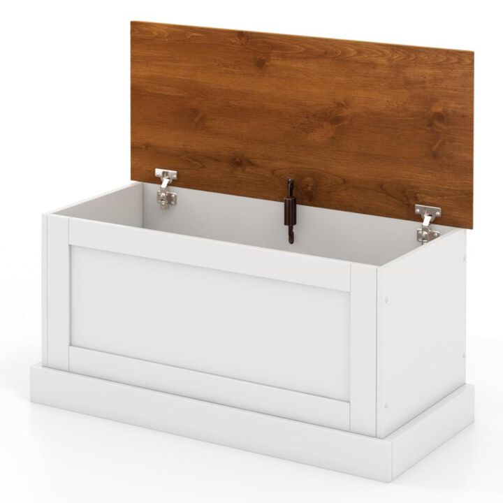 Hivvago Large Storage Chest with Safety Metal Hinge