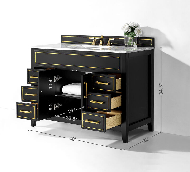Aspen 48 in. Bath Vanity Set