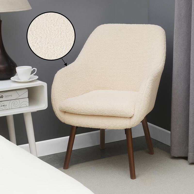 Convenience Concepts Take a Seat Charlotte Sherpa Accent Chair