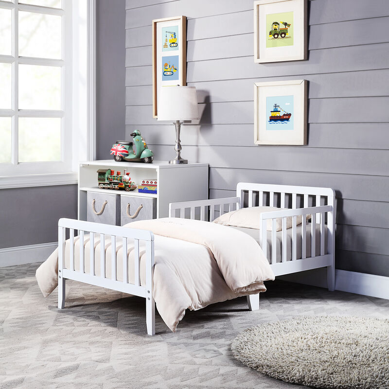 Olive & Opie Jax Toddler Bed White