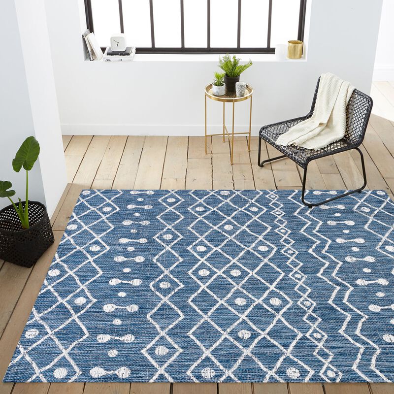 Nokat Tribal Bohemian Indoor/Outdoor Area Rug