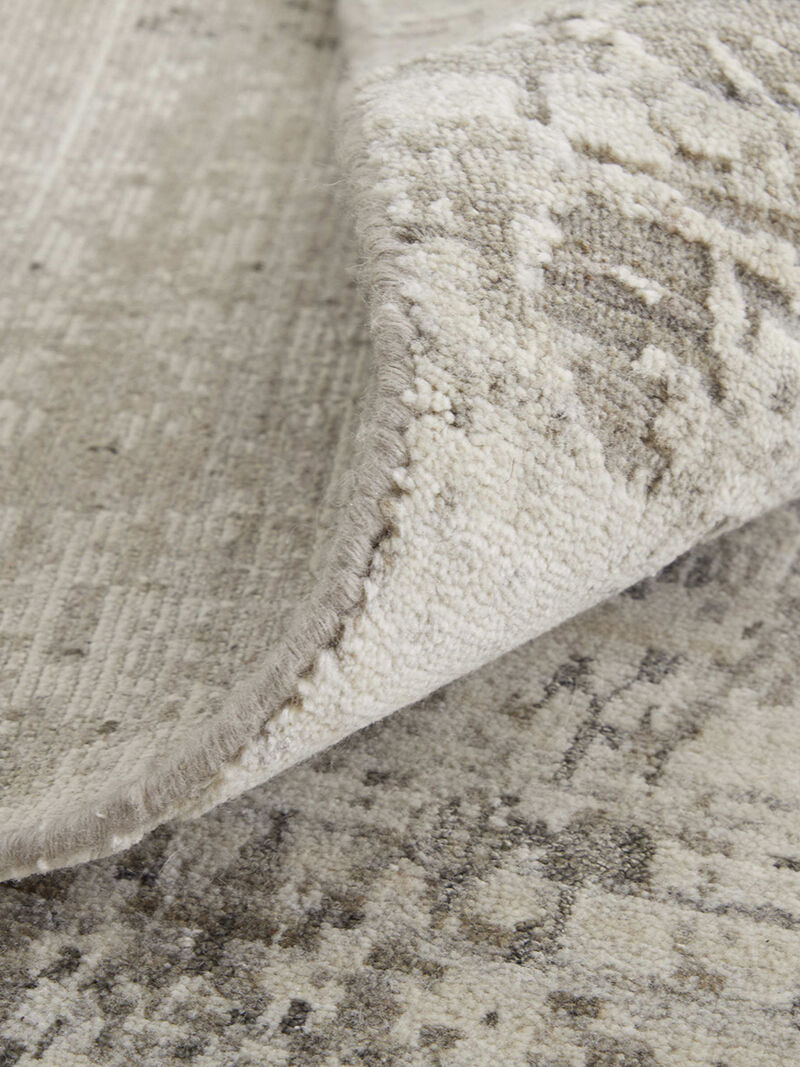 Eastfield 69A5F 3' x 5' Gray/Ivory Rug