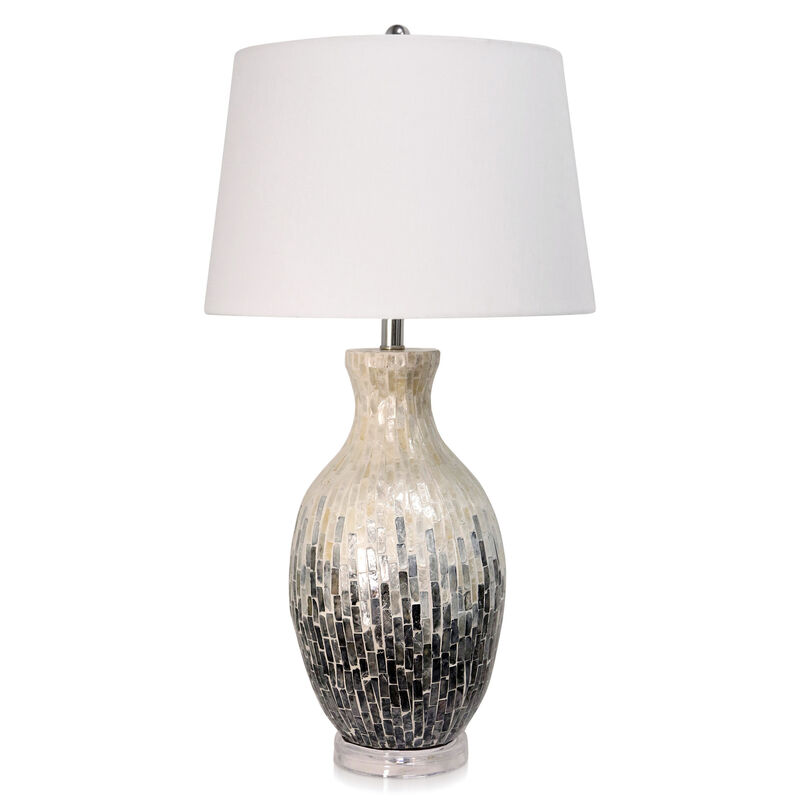 Capiz Shell Ceramic Table Lamp