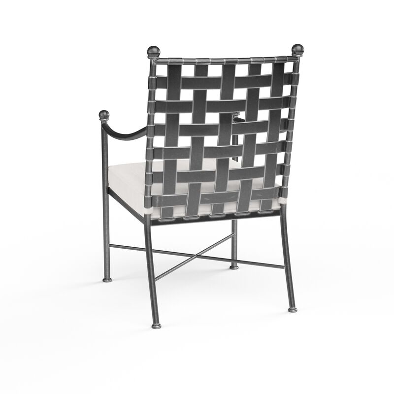 Provence Dining Chair in Canvas Flax w/ Self Welt