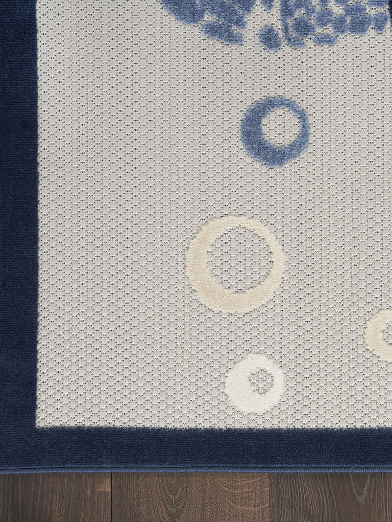 Aloha ALH27 Navy/Blue 9' x 12' Rug