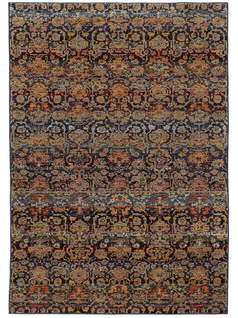 Andorra 1'10" x 3'2" Multi Rug