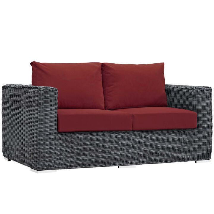 Modway - Summon Outdoor Patio Sunbrella® Loveseat