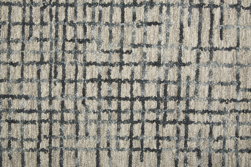 Maddox 8630F Gray/Black/Tan 9' x 12' Rug
