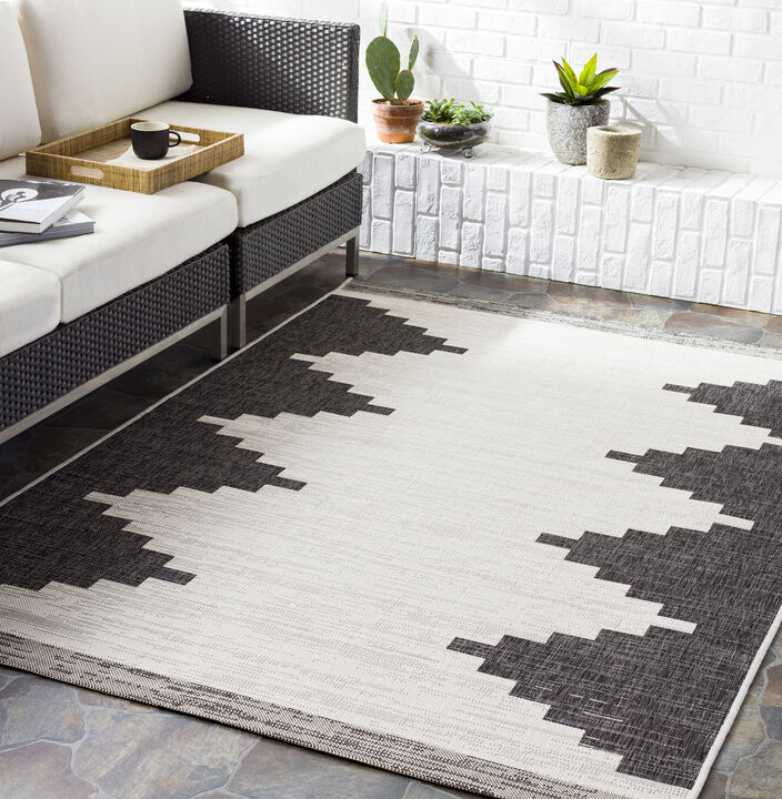 Eagean EAG-2356 2' x 2'11' Black Rug