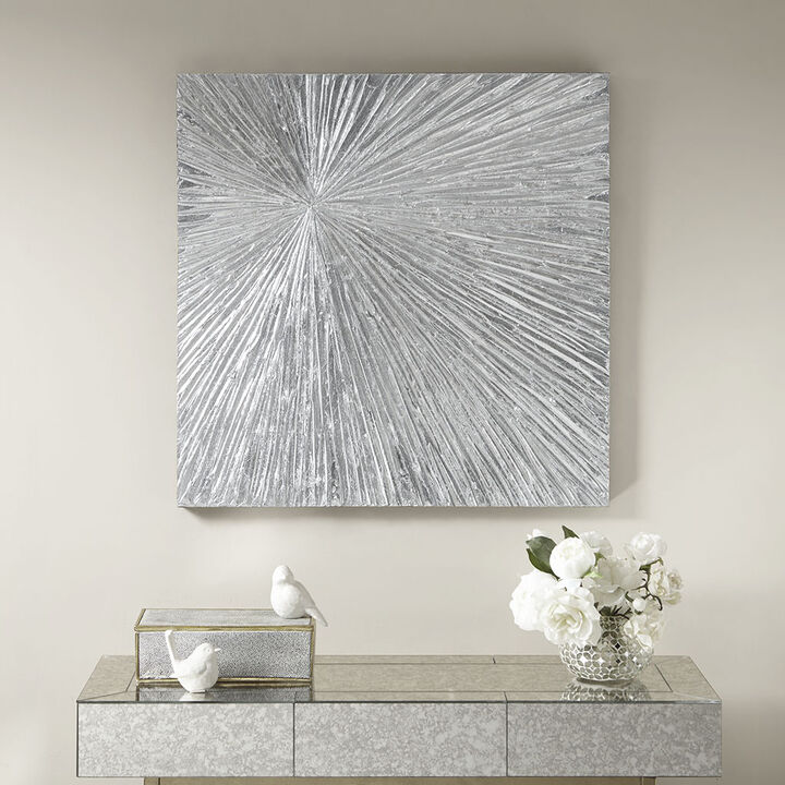 Gracie Mills Gamble Artistic Dimension Hand-Painted Resin Wall Art
