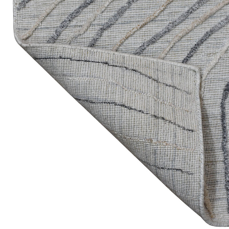 RUGSOTIC CARPETS HAND WOVEN FLAT WEAVE KILIM POLYESTER ECO-FRIENDLY AREA RUGS  - 3'x5', Rectangle Shape, Beige Multicolor Color, Abstract Modern Design, Low Pile  Handmade Area Rugs (DP0001)