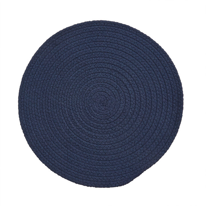 Split P Navy Essex Round Placemat Set of 4
