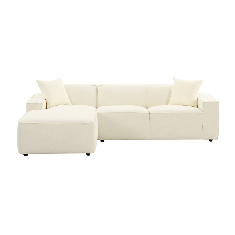 Olafur Black Velvet Sectional - LAF