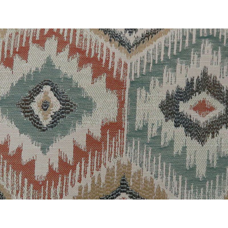 Contemporary Style Diamond Patterned Set of 2 Throw Pillows, Multicolor-Benzara