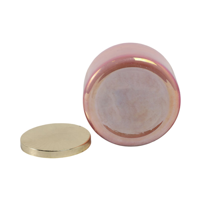 5" Pink Jasmine Luster Candle
