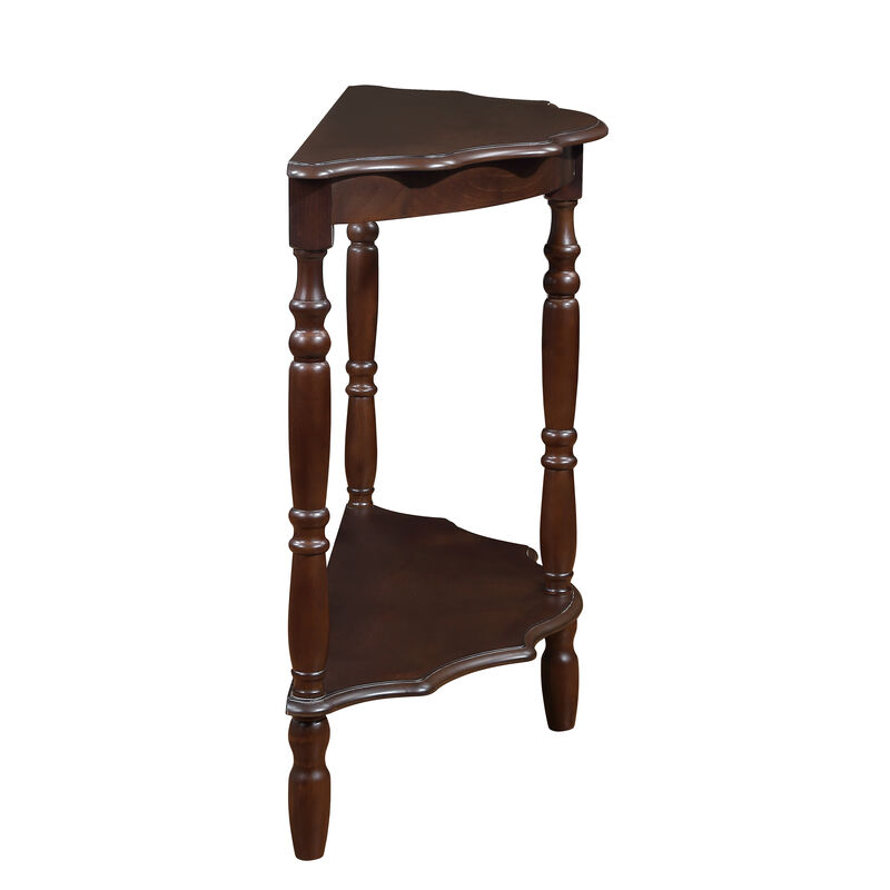 Merax Retro Console Table with 1 Open Shelf