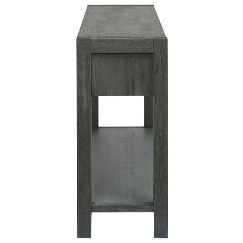 Merax Wooden Console Table  with 2 Drawers