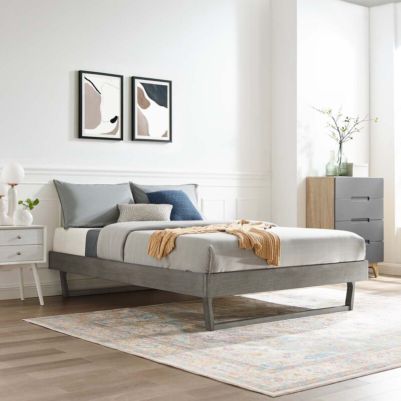 Modway - Billie Queen Wood Platform Bed Frame