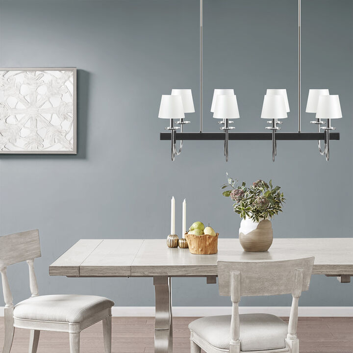 Fairmount 8-Light Traditional Chandelier With Drum Shades