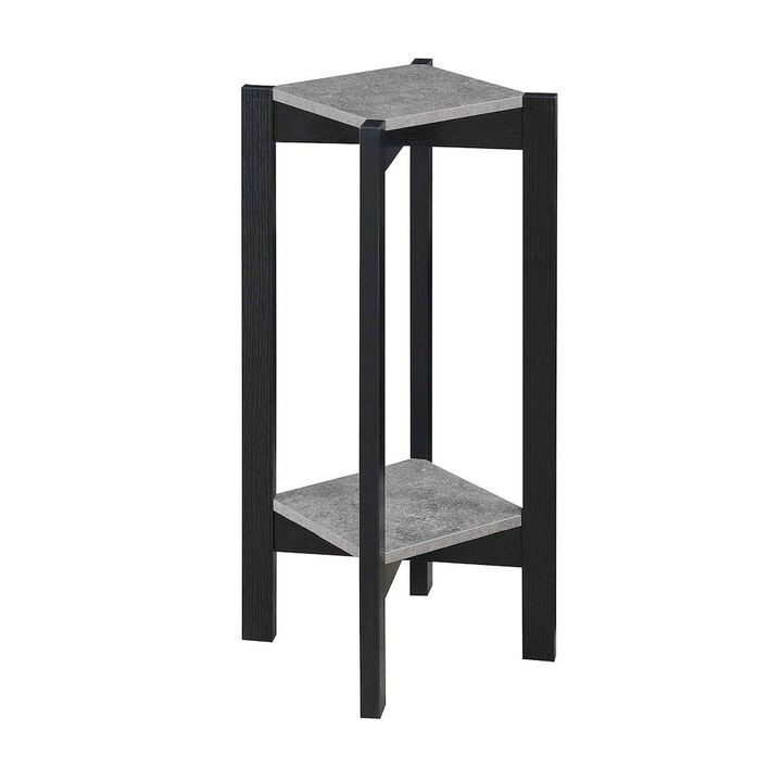 Convience Concept, Inc. Planters & Potts Deluxe Square 2 Tier Plant Stand