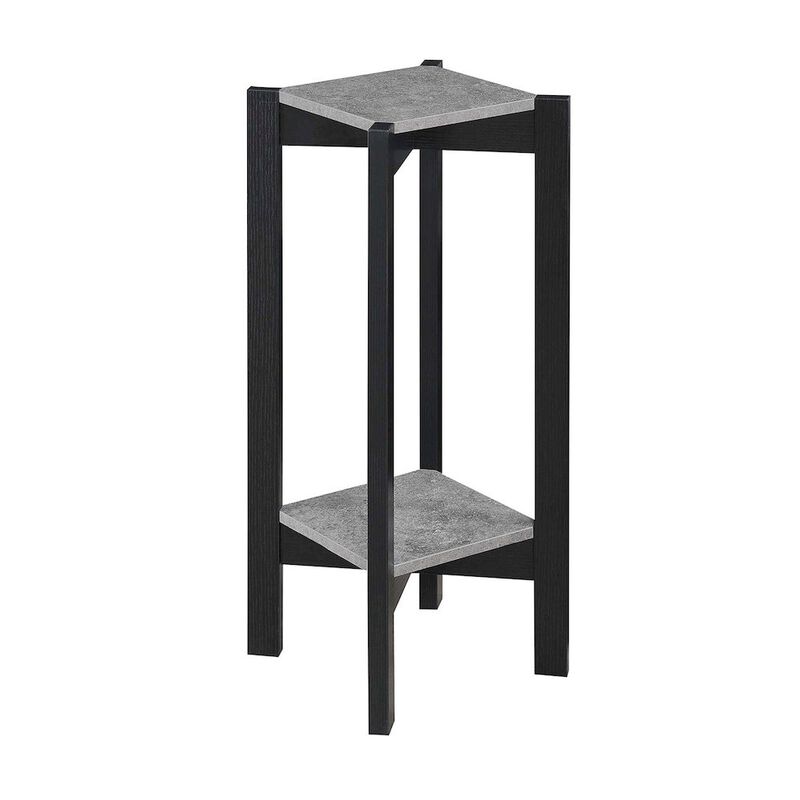 Convience Concept, Inc. Planters & Potts Deluxe Square 2 Tier Plant Stand