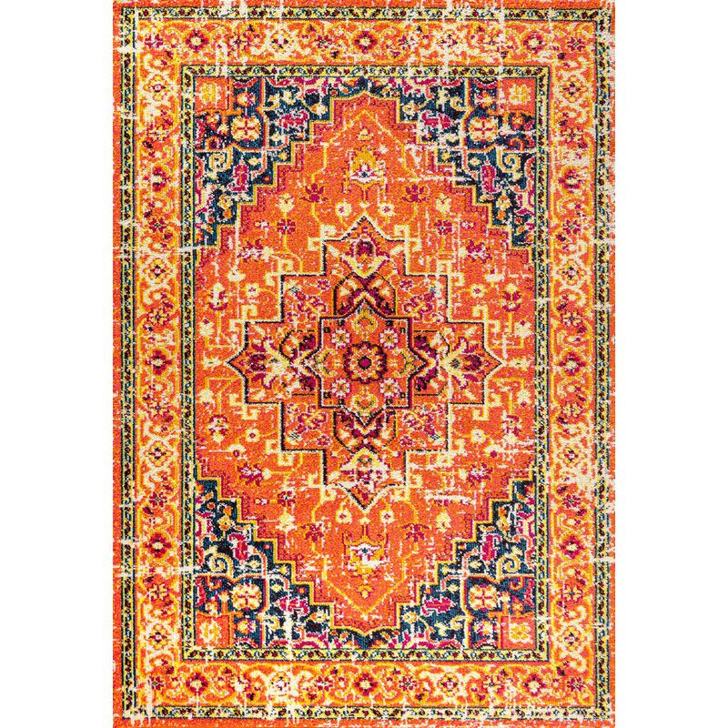 Brooklyn Geometric Medallion Area Rug