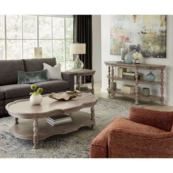 Higgins Street 2-Shelf Console Table