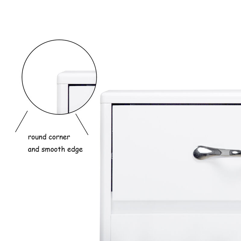 Six Drawer Side Table