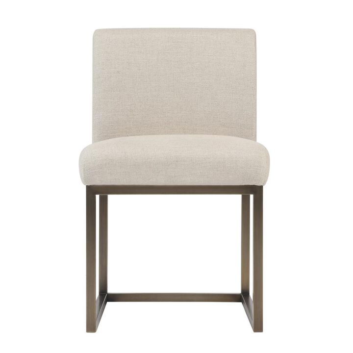 Belen Kox Golden Elegance Linen Chair, Belen Kox