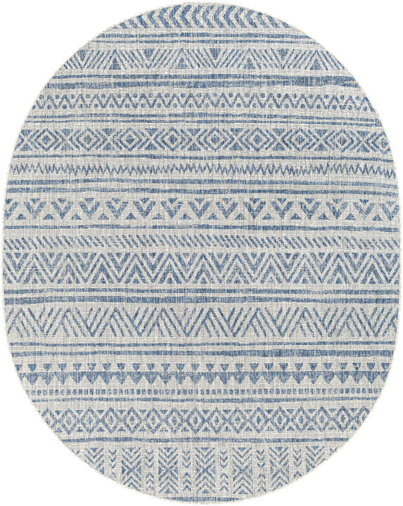 Eagean EAG-2347 8'10' x 12' Blue Rug