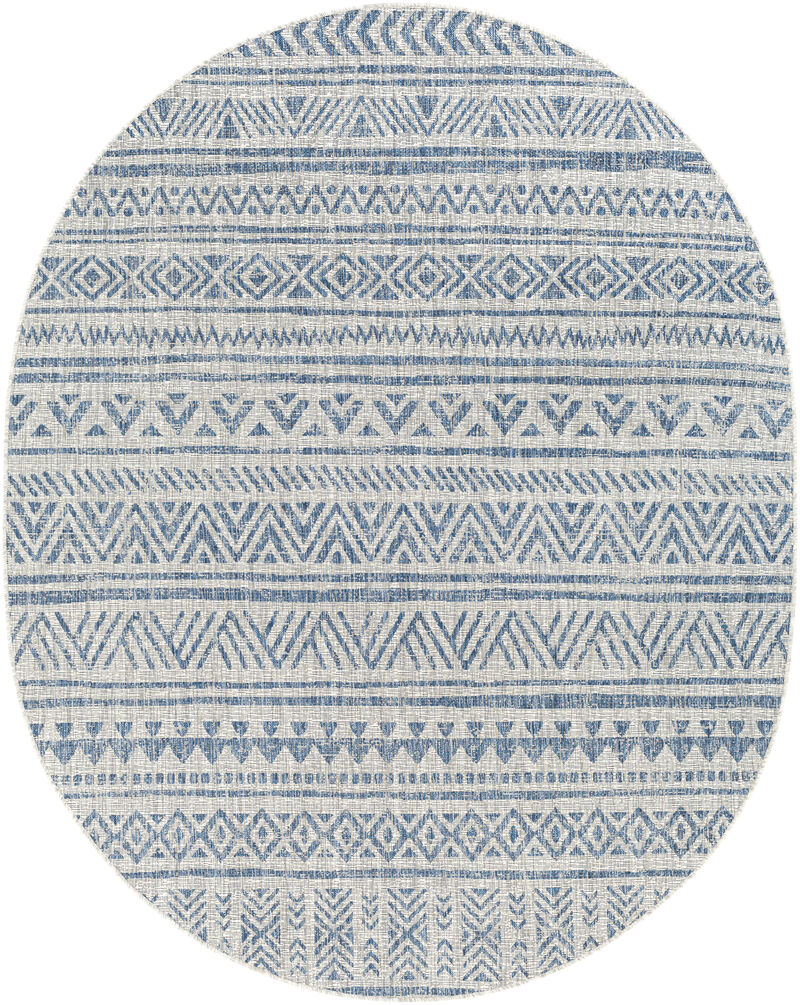 Eagean EAG-2347 8'10' x 12' Blue Rug